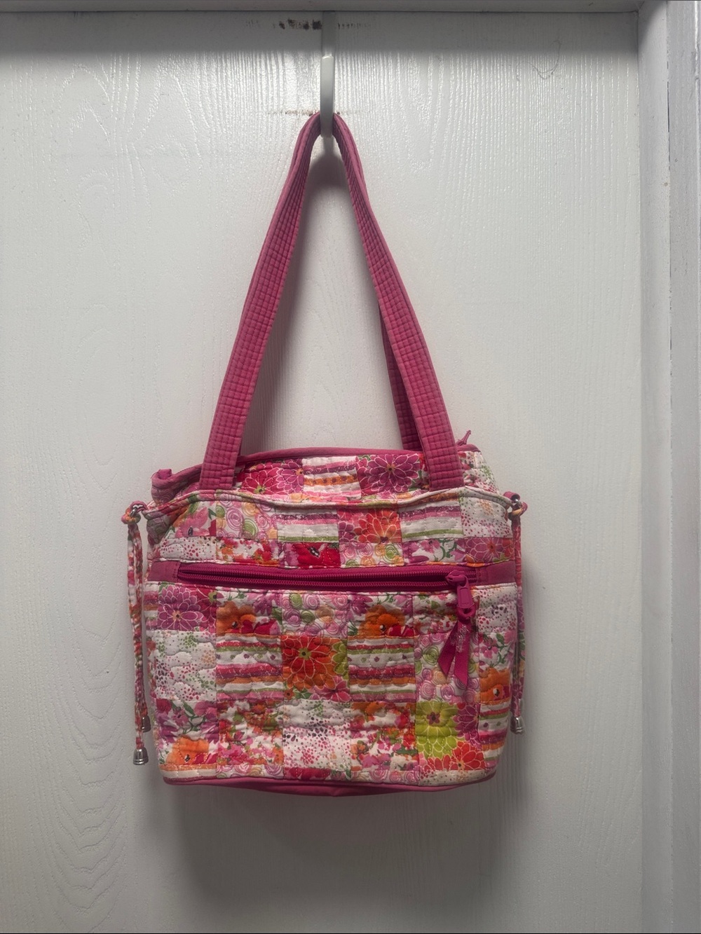 Donna Sharp Floral Quilted Pink Shoulder Bag